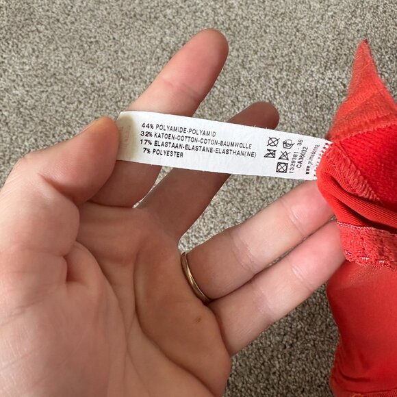 Prima Donna Bra UK 36G Orange Embroidered Flowers - Picture 9 of 10